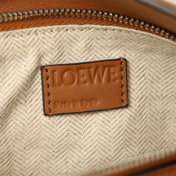 ロエベ LOEWE キャメル レザー パズルバムカバッグ ショルダーバッグ【xx】【中古】4000001800903061_画像9