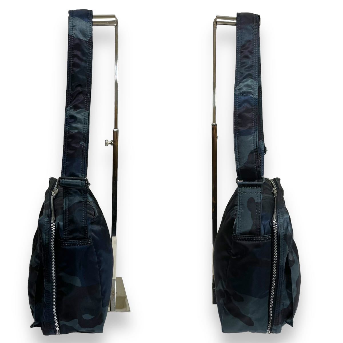 未使用品級 PORTER TANKER 30th SHOULDER BAG 青 ポーター 未使用品級 PORTER TANKER 30th SHOULDER BAG 青 ポーター