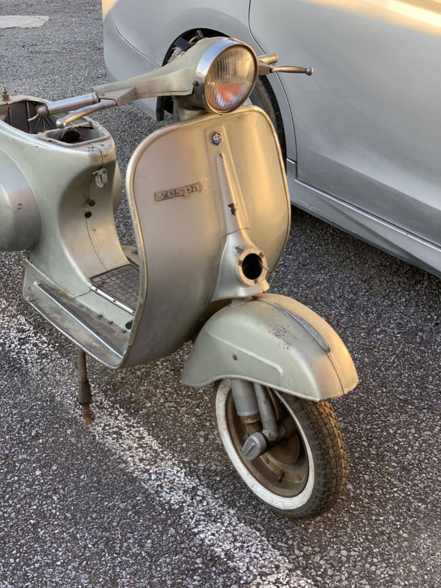 ベスパ　vespa 125es 部品取り　再生ベース　直接引き渡し限定　茨城より_画像3