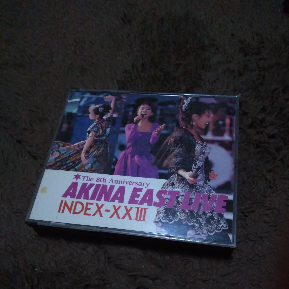 中森明菜 The 8th Anniversary AKINA EAST LIVE INDEX-XXIII CD 2枚組 イースト ライブ インデックス_画像1