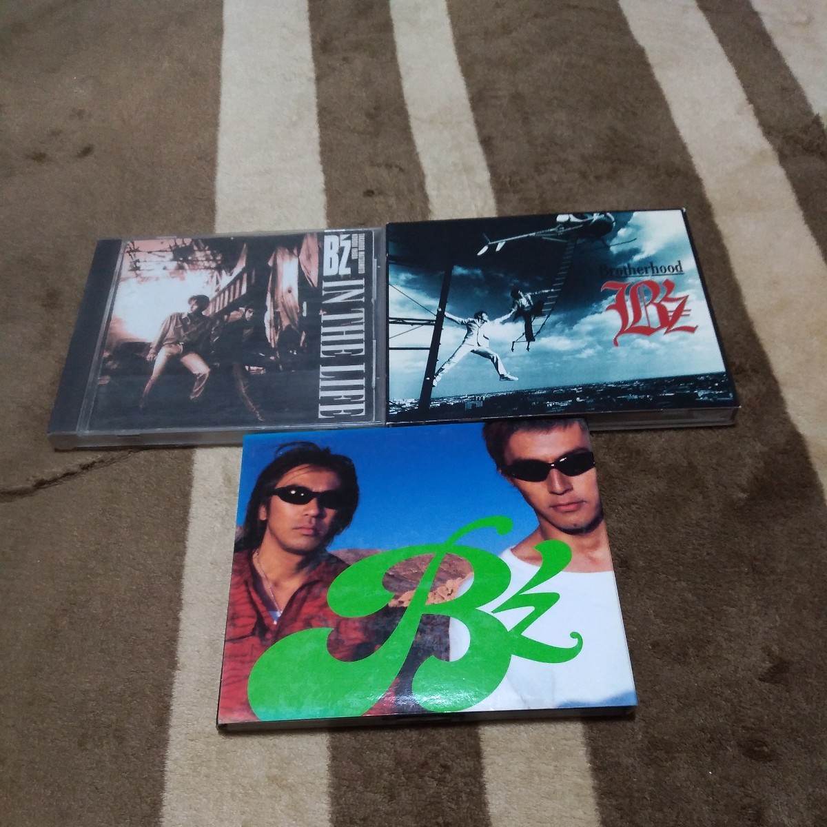 B'z IN THE LIFE Brotherhood GREEN CD アルバム セット 稲葉浩志 松本孝弘_画像1