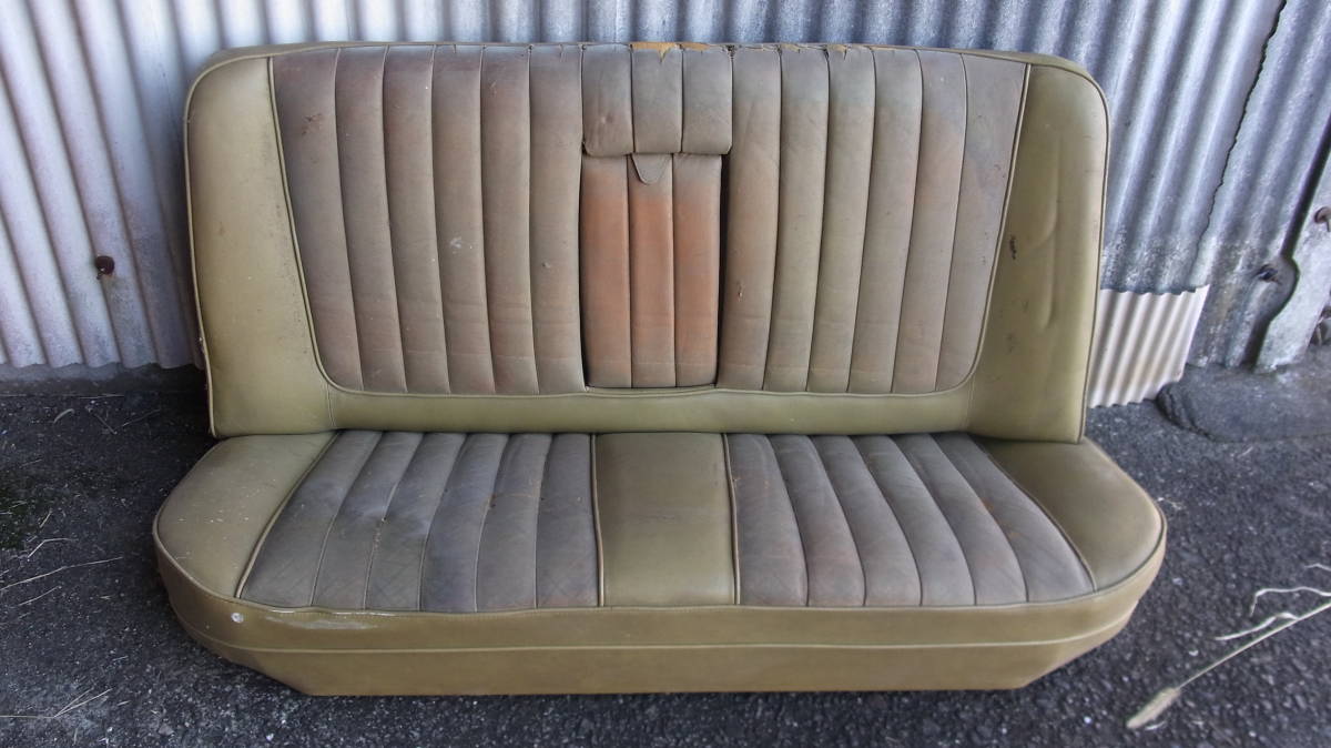 VANDEN PLAS　ヴァンデンプラ　プリンセス　リアシート　オリーブ　REAR SEAT_画像1