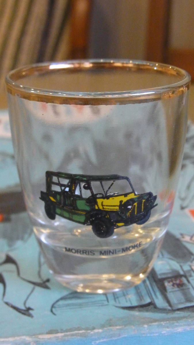 BMCミニMINI COOPER S　FESTIVE　MINI　SHOT GLASS　ミニクーパーウィスキーショットグラス　レア_画像8