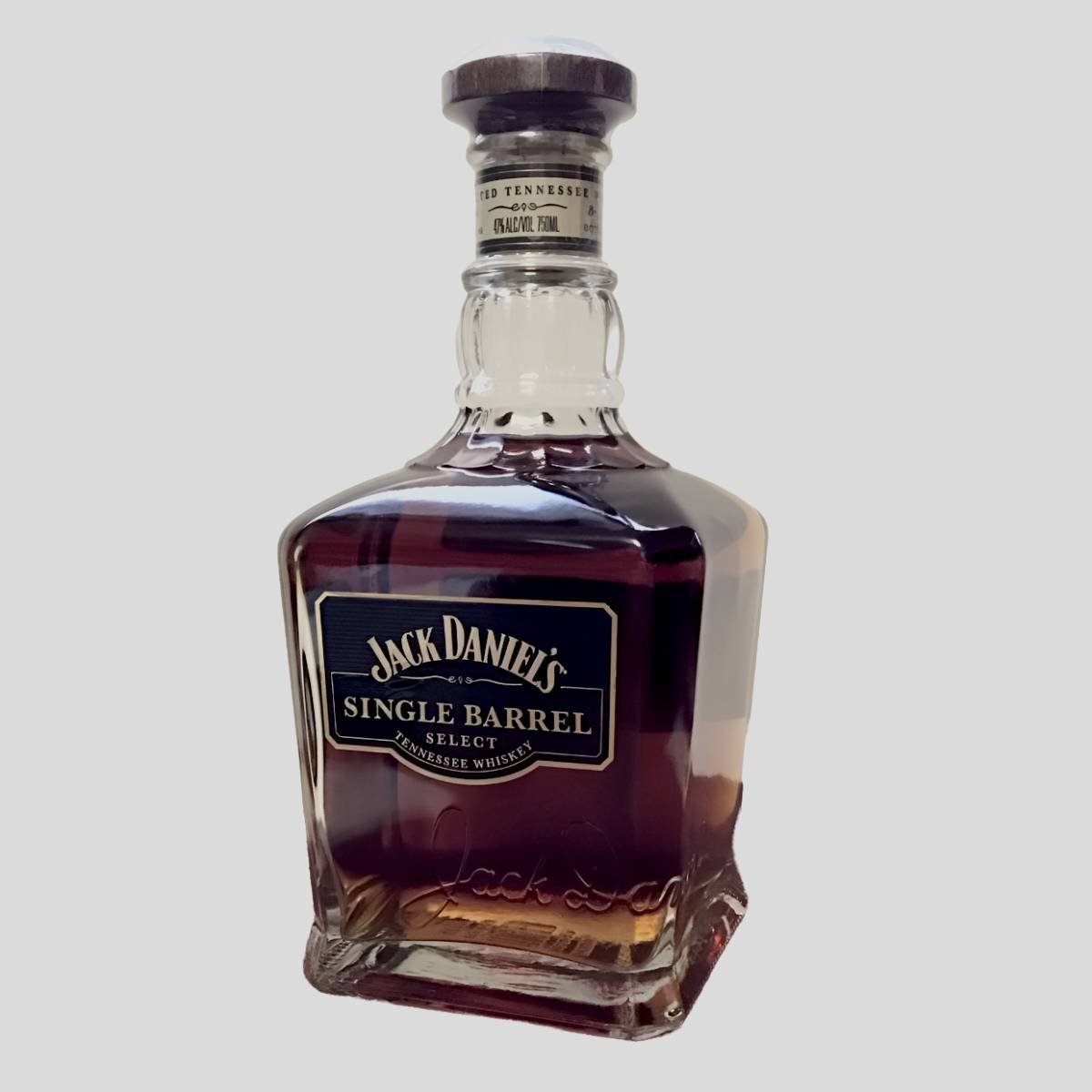 未開栓 古酒 JACK DANIEL'S SINGLE BARREL TENNESSEE WHISKEY 旧ボトル ジャックダニエル シングルバレル セレクト 750 ml 47% の画像1
