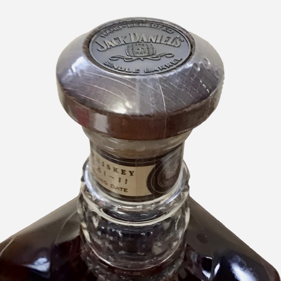 未開栓 古酒 JACK DANIEL'S SINGLE BARREL TENNESSEE WHISKEY 旧ボトル ジャックダニエル シングルバレル セレクト 750 ml 47% の画像5