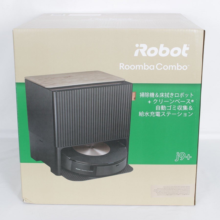 品数豊富！ 【新品未開封】iRobot ルンバ Roomba 自動給水機能 自動ゴミ捨て機能 床拭きロボット j9プラス ロボット掃除機 c975860 j9+ コンボ 掃除機