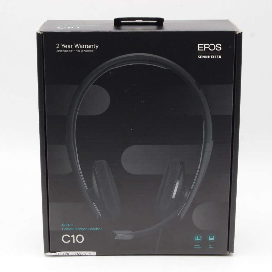 【新品未開封】EPOS SENNHEISER C10 VoIP用ヘッドセット Cシリーズ 1001145 ヘッドホン イーポス ゼンハイザー ヘッドフォン 本体