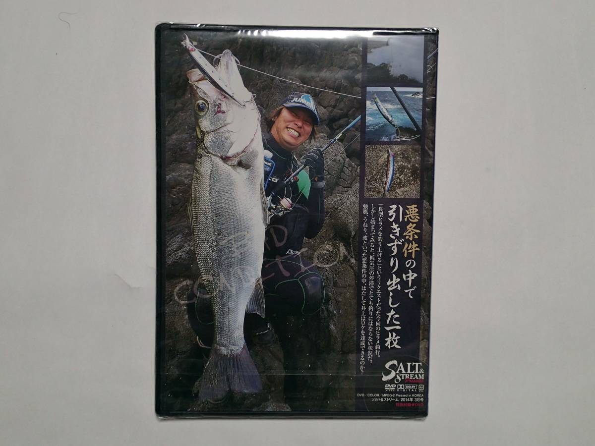# соль & Stream плохой условия внизу. ложный палтус рыболовный Inoue .. специальный дополнение DVD 2014 год 3 месяц номер 