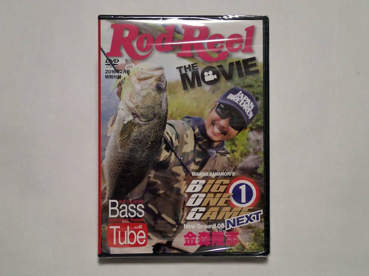 ■ Rod & Reel　ロッド＆リール　RXR THE MOVIE　　BASS TUBE Vol.40　金森隆志_画像1