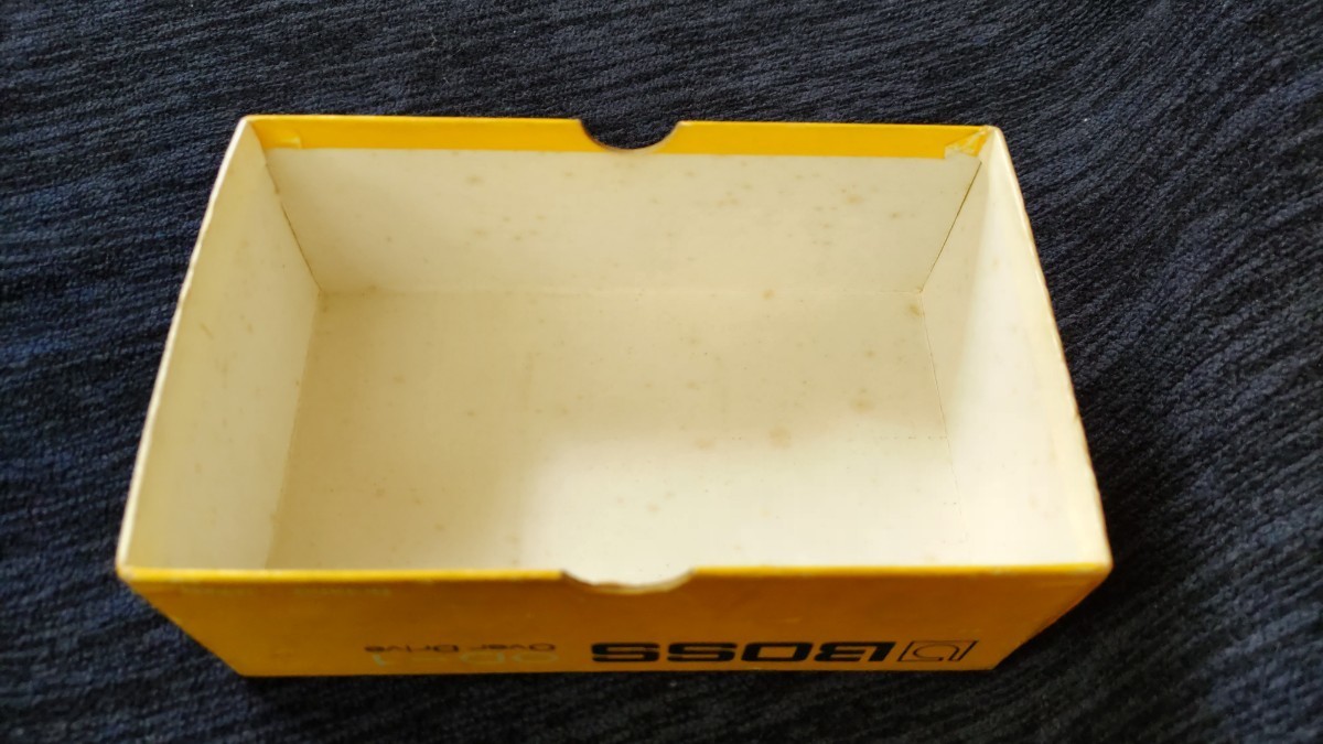 BOSS OD-1 空箱 Yahoo!オークション - BOSS OD-1 1970年代の空き箱