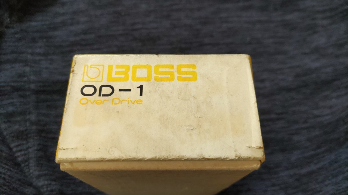 BOSS OD-1 1970年代の空き箱_画像3
