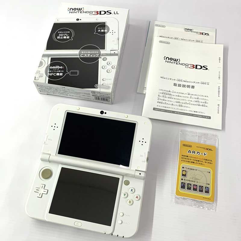 値頃 《ジャンク扱い》NEWニンテンドー3DSLL パールホワイト NINTENDO