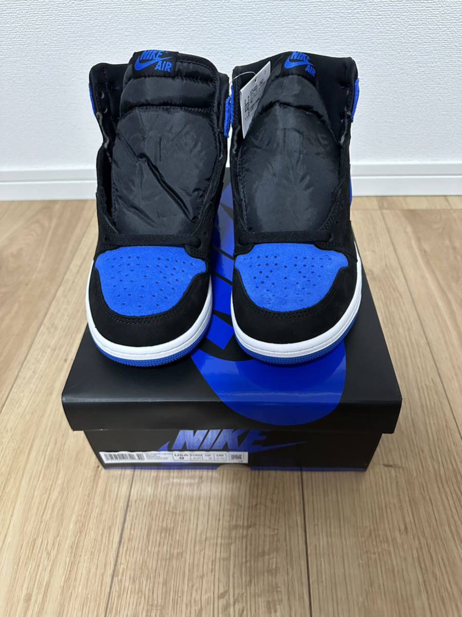 【新品】NIKE AIR JORDAN 1 HIGH OG ROYAL REIMAGINED ナイキ エア ジョーダン ロイヤル リイマジン 27cm 送料無料_画像2