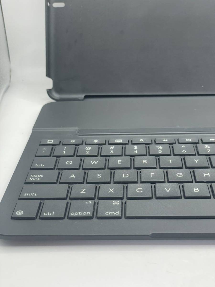 Logicool ロジクール iPad 10.2 インチ 対応 第9世代 第8世代 第7世代 キーボード iK1055BK SLIM FOLIO Bluetooth キーボード一体型 _画像3