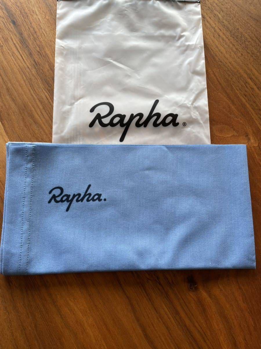 送料無料 新品 Rapha ラファ ライトウェイト スヌード ネックウォーマー グレーブルー/ ホワイト_画像1