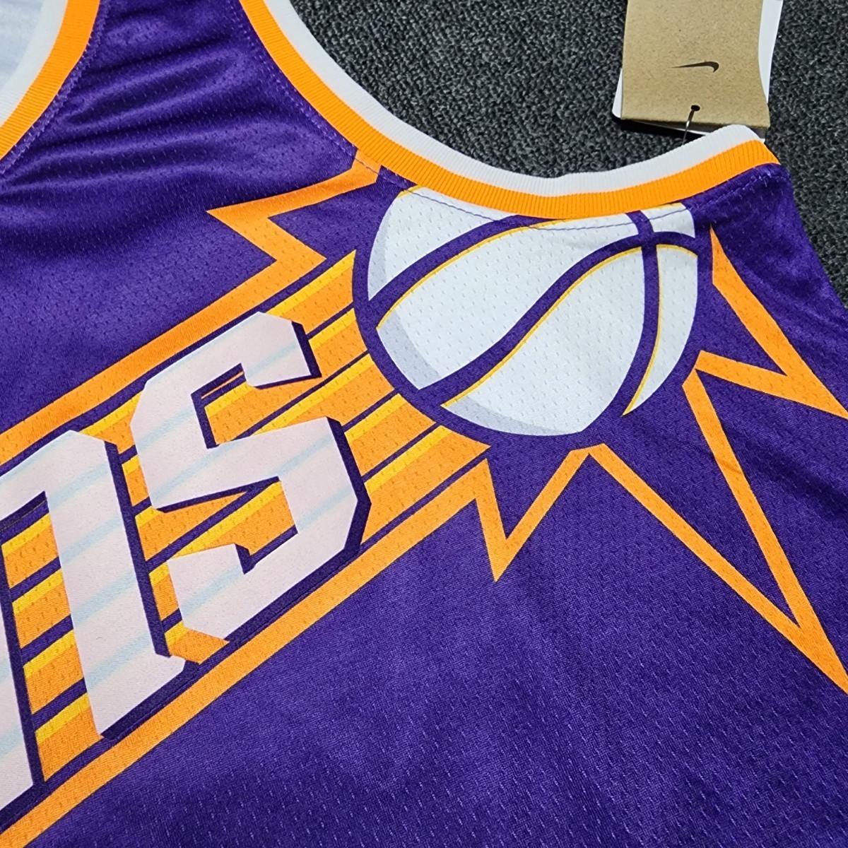 新品　NBA フェニックス・サンズ　ユニフォーム　パープル　Lサイズ　渡辺雄太選手　Watanabe　Suns_画像3