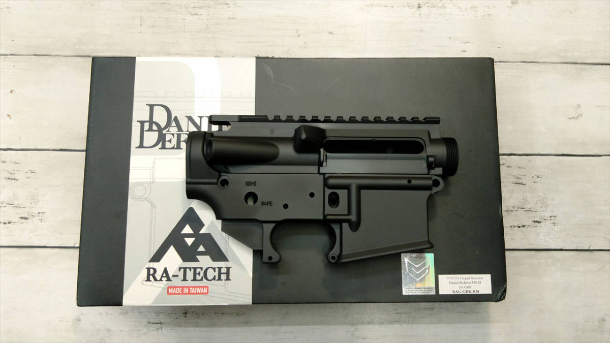 加工済 Ratech製 GHK用 DD鍛造レシーバー DANIEL DEFENSE MWS BCM NOVESKE KAC PTW_画像2