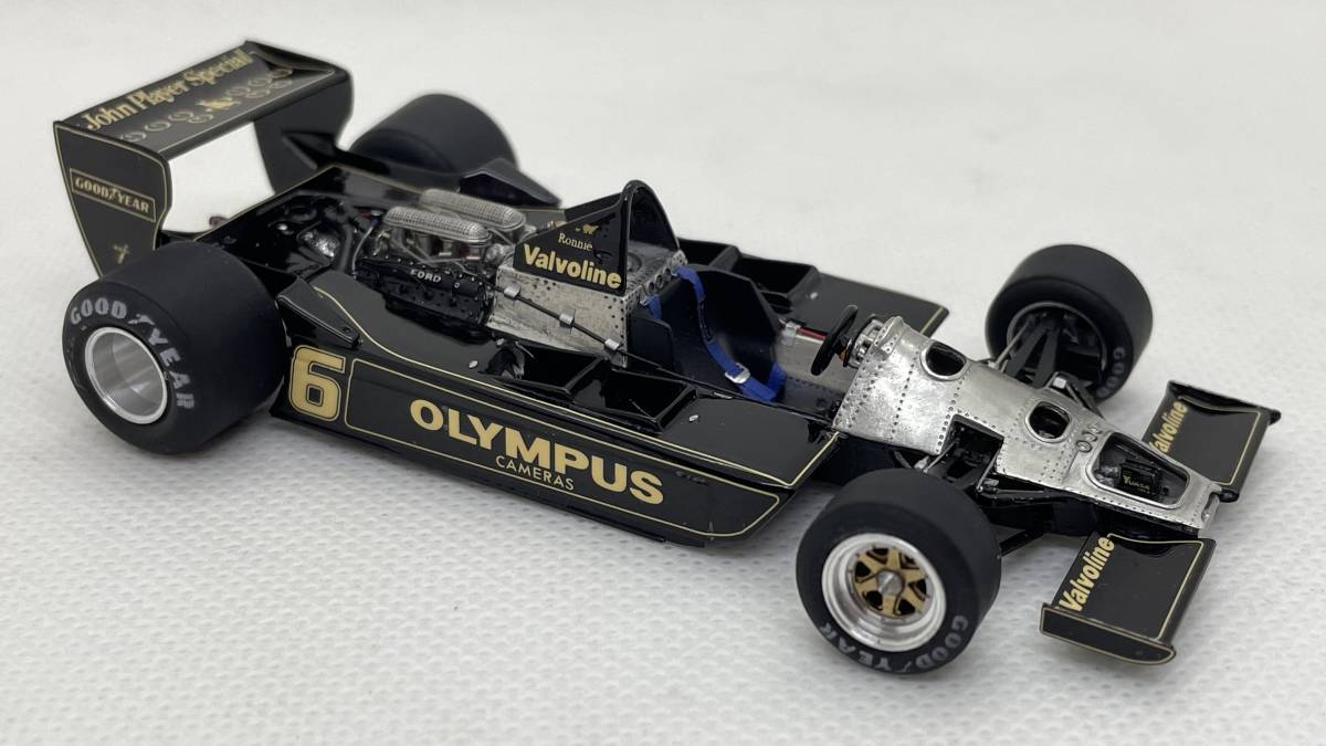1/43 Lotus 79 オーストリアGP 優勝車（MFH製キット）の完成品
