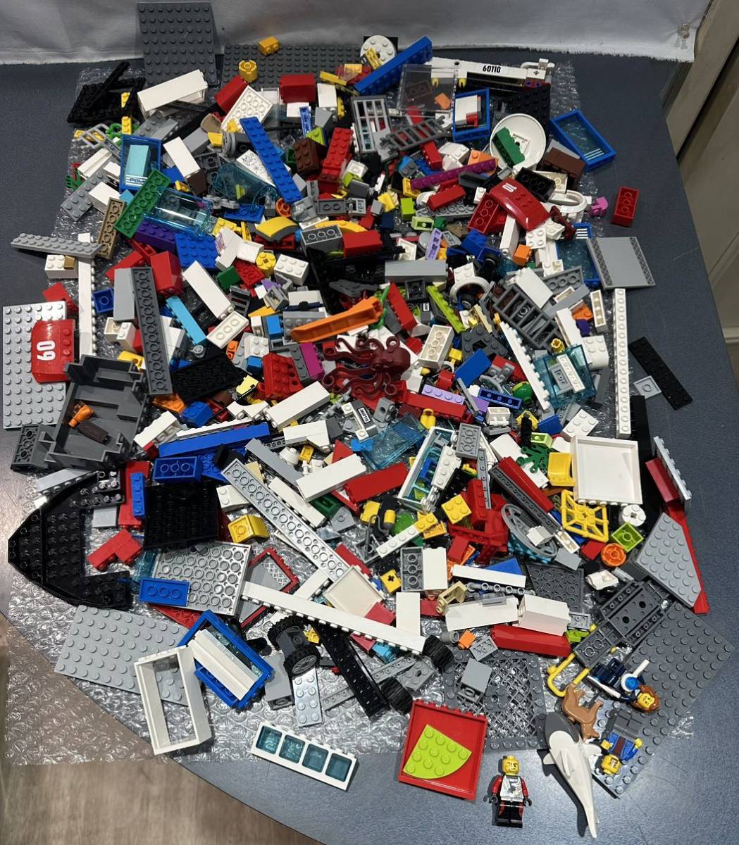 レゴ ブロック パーツ 部品 フィグ LEGO block など 約1kg まとめ売り など ④80_画像1