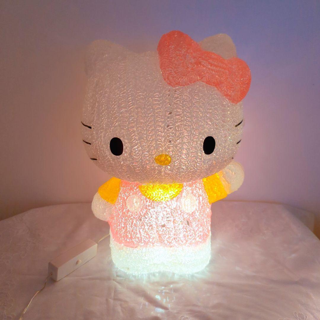 希少品☆ キティちゃん 3D ブリリアントライト LED ライト サンリオ　ハローキティ　クリスマス　レア