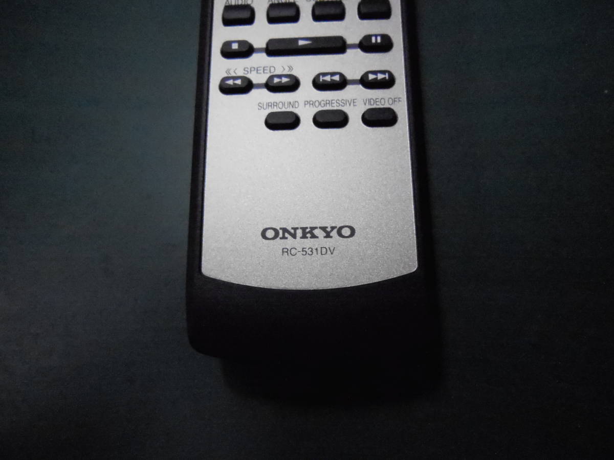 新品 【ＯＮＫＹＯ（倒産）】リモコン　RC-531DV （DV-SP155 用）（メーカー倒産の為、今後の入荷ナシ）　メーカー倒産　_画像2