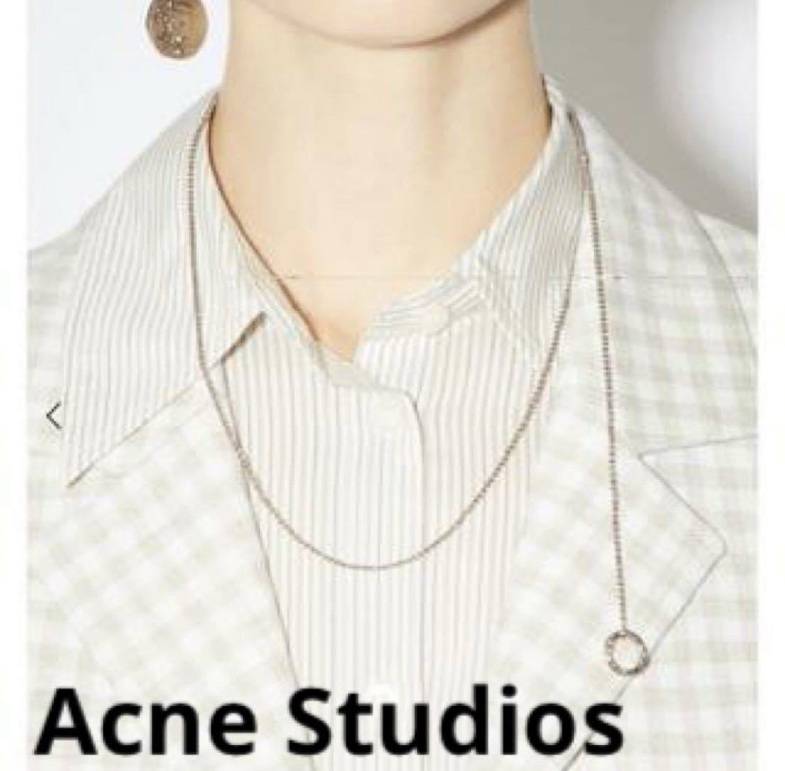 美品 Acne Studios アクネストゥディオズ ネックレス アクセサリー_画像1