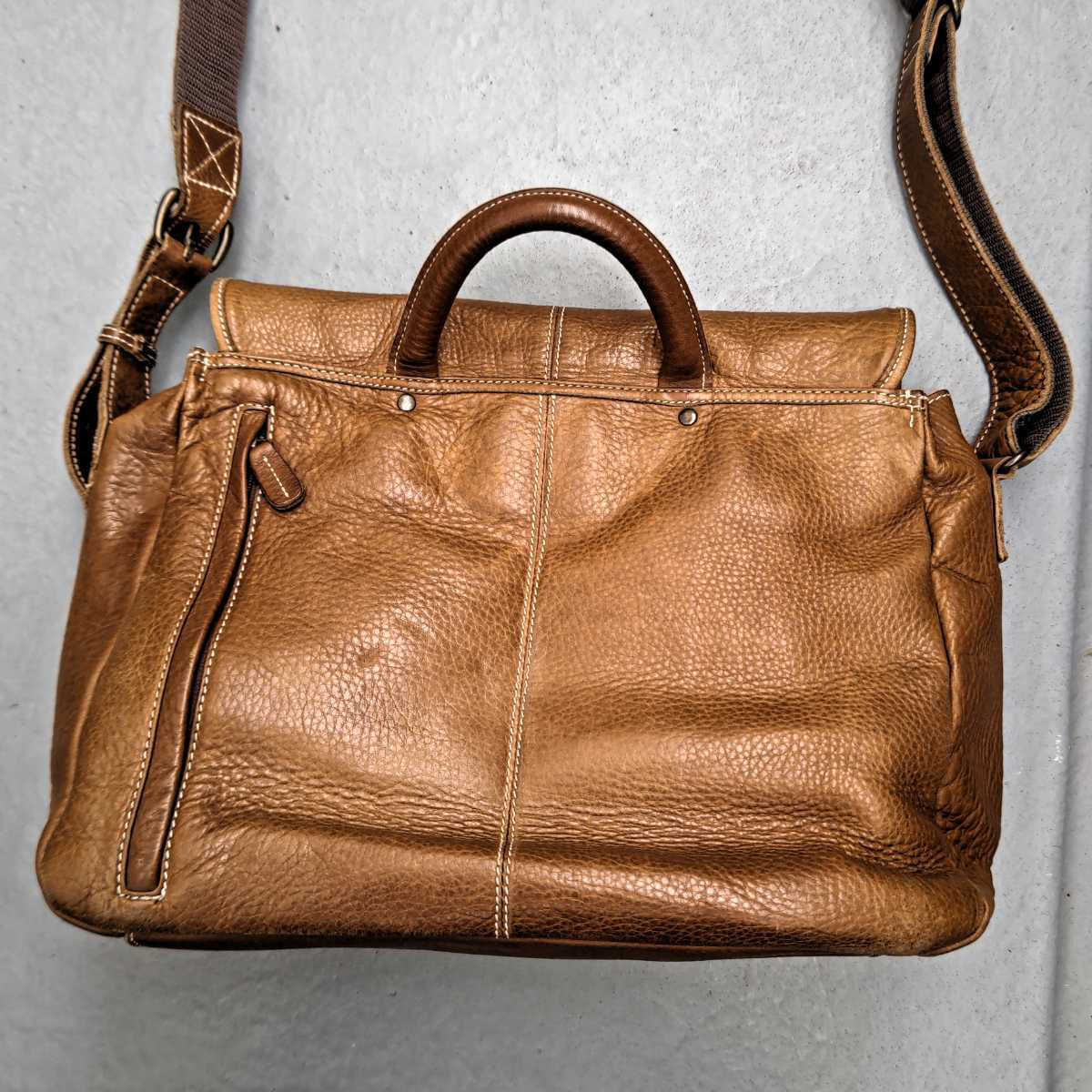 L L Bean ヴィンテージ 2wayレザーバッグ メッセンジャーバッグ L L Bean ヴィンテージ 2wayレザーバッグ メッセンジャーバッグ