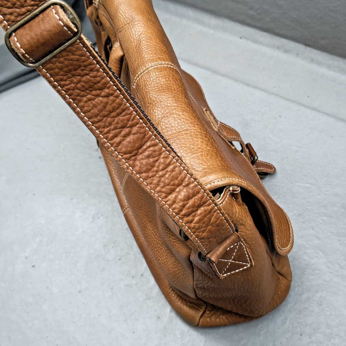 L L Bean ヴィンテージ 2wayレザーバッグ メッセンジャーバッグ L L Bean ヴィンテージ 2wayレザーバッグ メッセンジャーバッグ