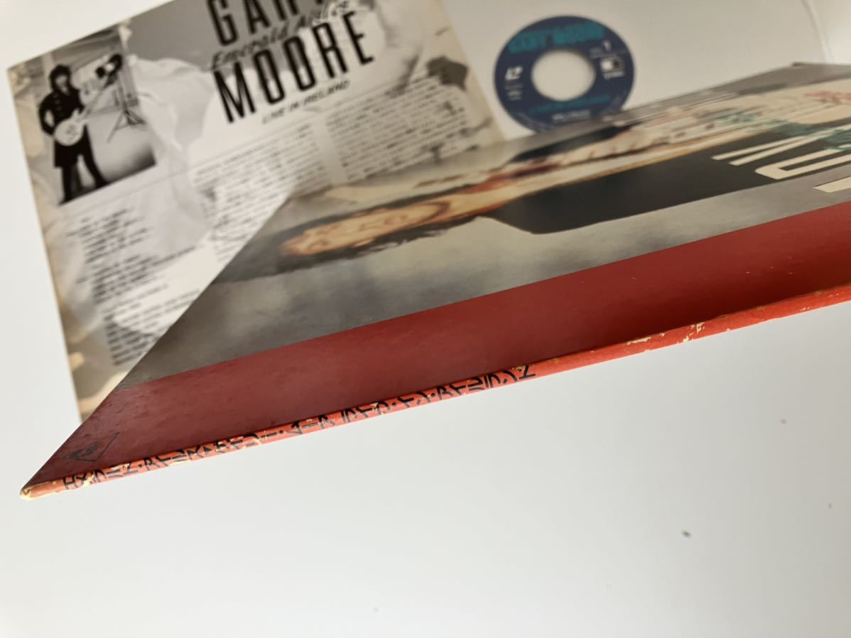 【レーザーディスク】Gary Moore / Emerald Aisles LIVE IN IRELAND LD TE-D114 85年版,字幕入り,人間国宝ゲイリー・ムーア,パリの散歩道_画像5