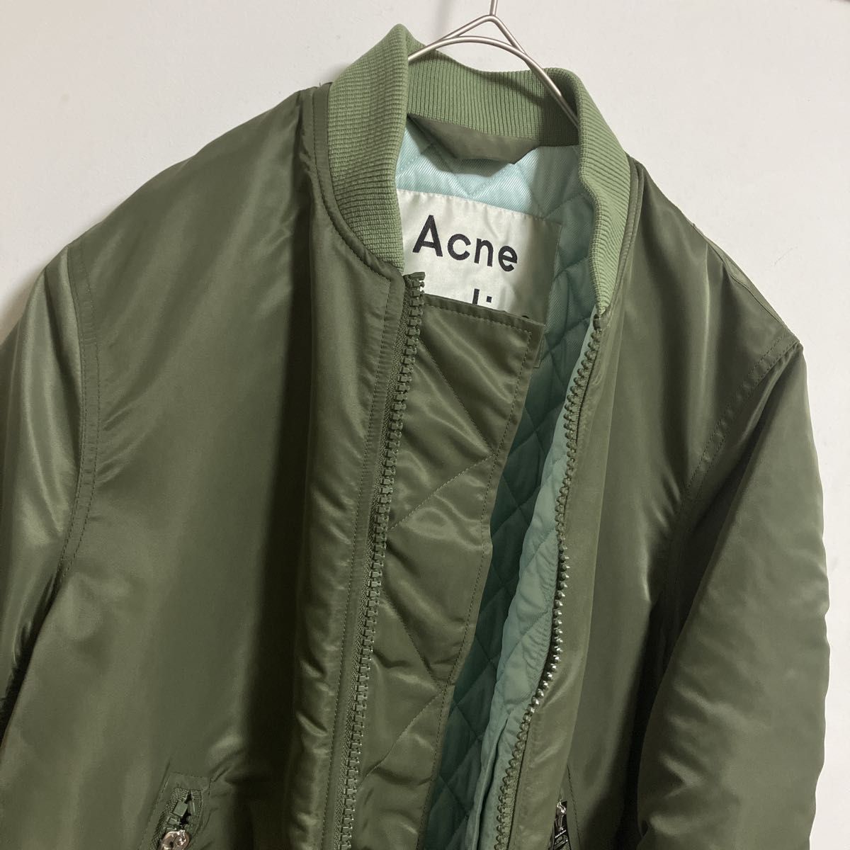美品 Acne Studios アクネストゥディオズ ロングMA-1 34サイズ 美品 Acne Studios アクネストゥディオズ ロングMA-1 34サイズ