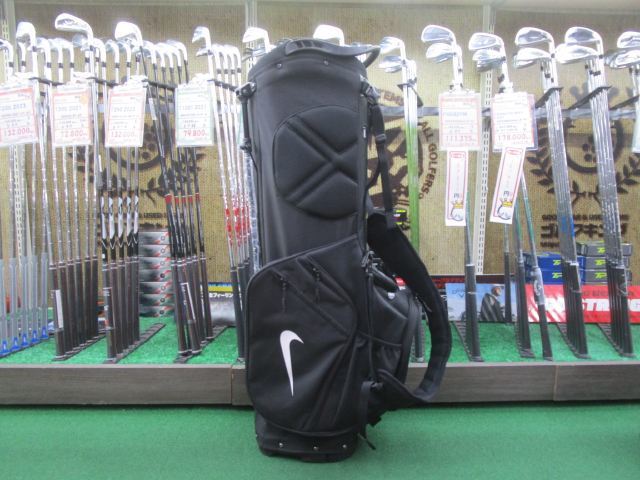 GK old castle #[ new goods ] 178 Nike air hybrid 2 Golf bag BK *14 division * black * recommended *. bargain 