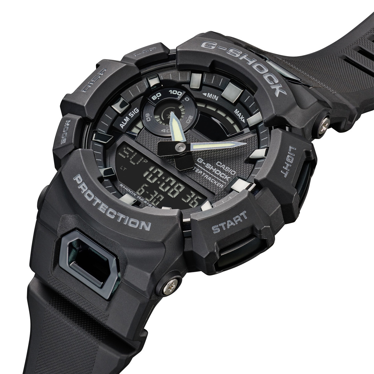 CASIO GSHOCK スマートウォッチ GBA-900-1A bluetooth ブラック トレーニング エクササイズ 歩数計 運動記録 着信通知 メール通知 LINE通知_画像3