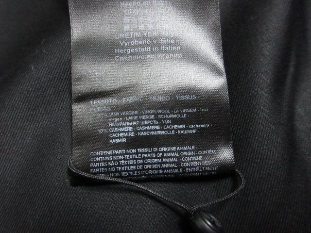 超美品 【ジョルジオアルマーニ GIORGIO ARMANI】 カシミア混 スラックス パンツ(メンズ) size44R 黒 1SGPP0I1 T003K 伊製 ●28MP9872●_画像5