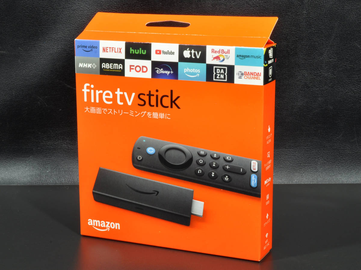 【義】　新品未開封品　amazon　Fire TV Stick　Alexa対応音声認識リモコン(第3世代)付属　ストリーミングメディアプレーヤー　TVerボタン_画像1