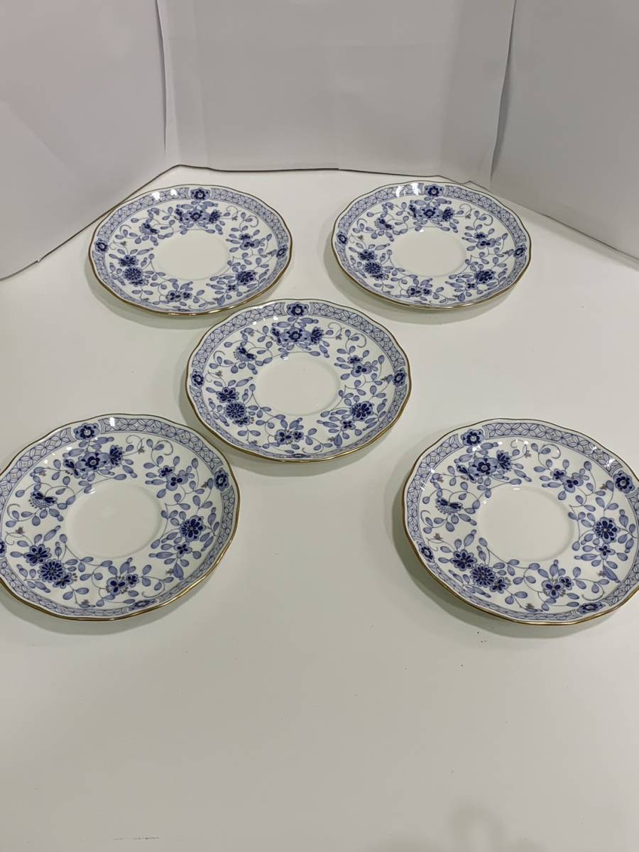 NARUMI ナルミ BONE CHINA ボーンチャイナ ミラノ コーヒーカップ カップ&ソーサー 5客セット_画像7