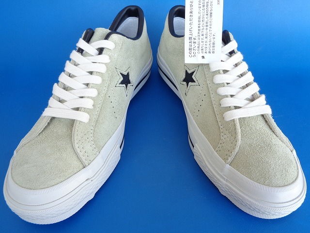 13214■新品 デッド CONVERSE TIMELINE コンバース タイムライン ジャックスター チャックテイラー 26 ベージュ スエード 日本製_画像4