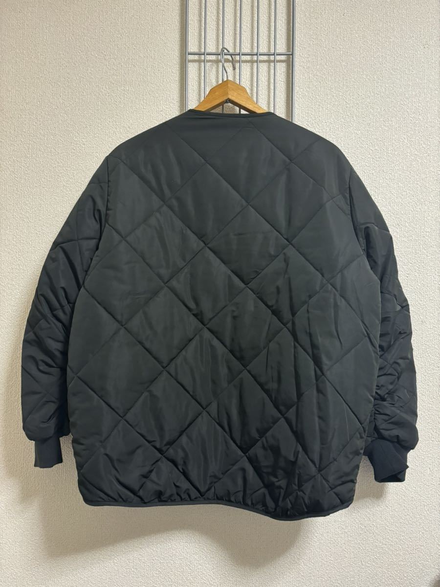 ［ITEMS URBAN RESEARCH］キルティング ジャケット　アウター　ブラック　M Y2123_画像4