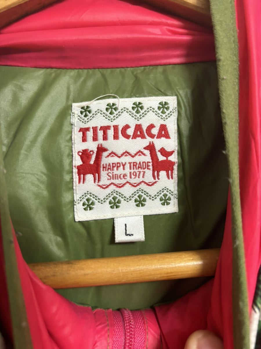 [TITICACA] Titicaca жилет розовый серия L Y2131