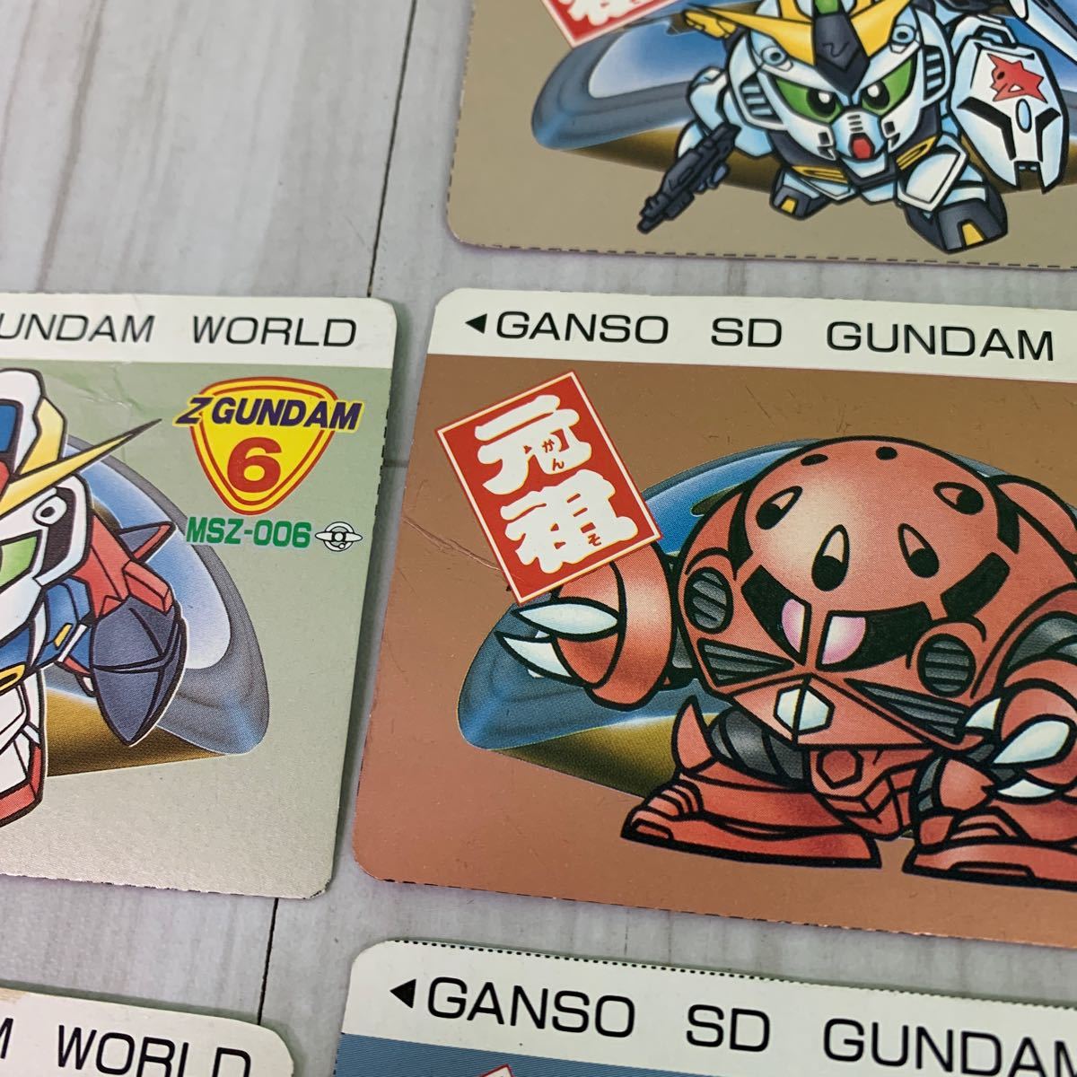 当時物 元祖 SDガンダム プラモデル付属切り抜き箱カード 38枚 当時物 元祖 SDガンダム プラモデル付属切り抜き箱カード 38枚