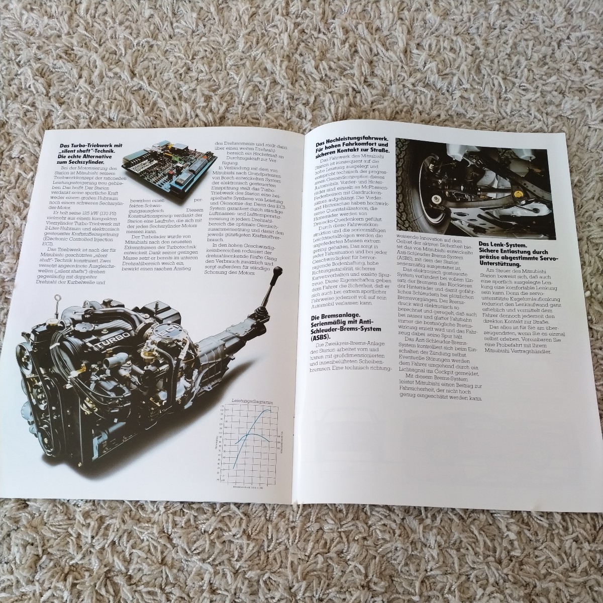  Mitsubishi Starion каталог Германия версия 5