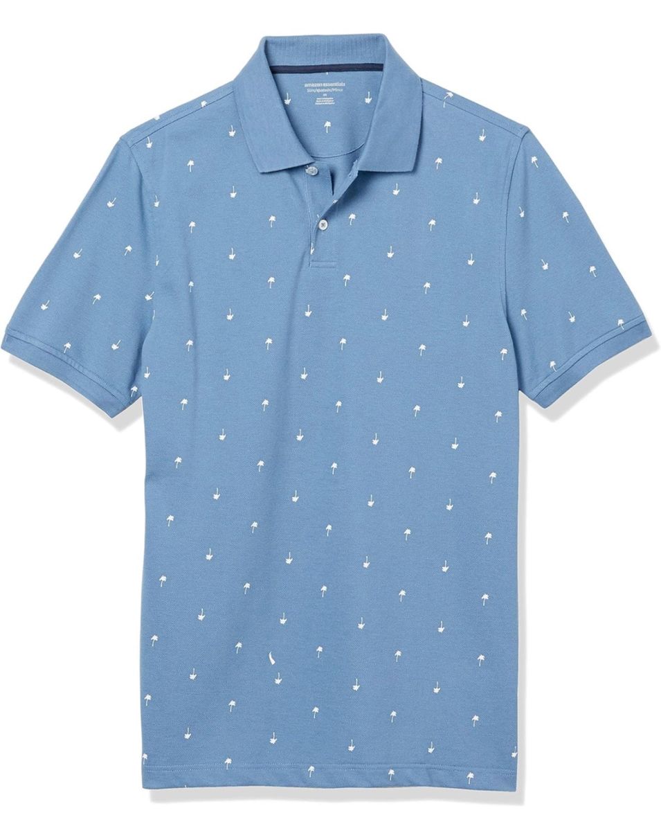 Amazon Essentials ポロシャツ コットンピケ スリムフィット