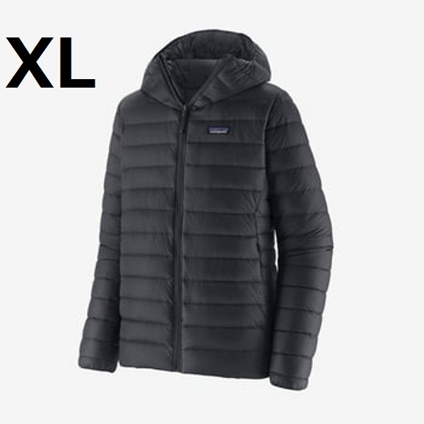 【新品】XL 84702 メンズ ダウン セーター フーディ パタゴニア BLK