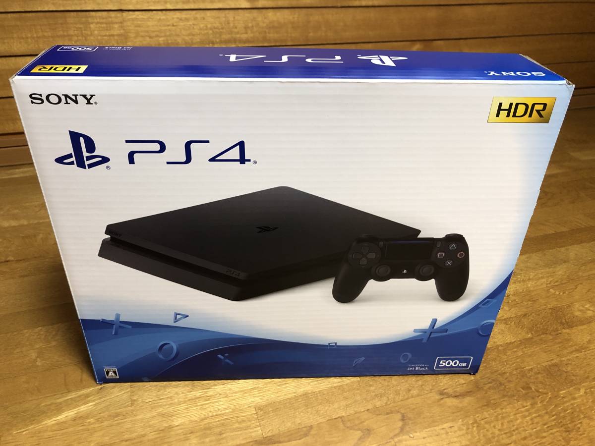 PS4本体 PS4 CUH-2200A B01 Jet Black 500GB