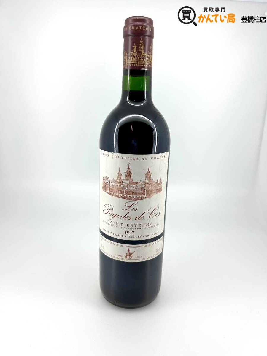 【未開栓】レパゴドドコス1997年　赤ワイン　Les Pagodes de Cos 750ml 14％未満_画像1