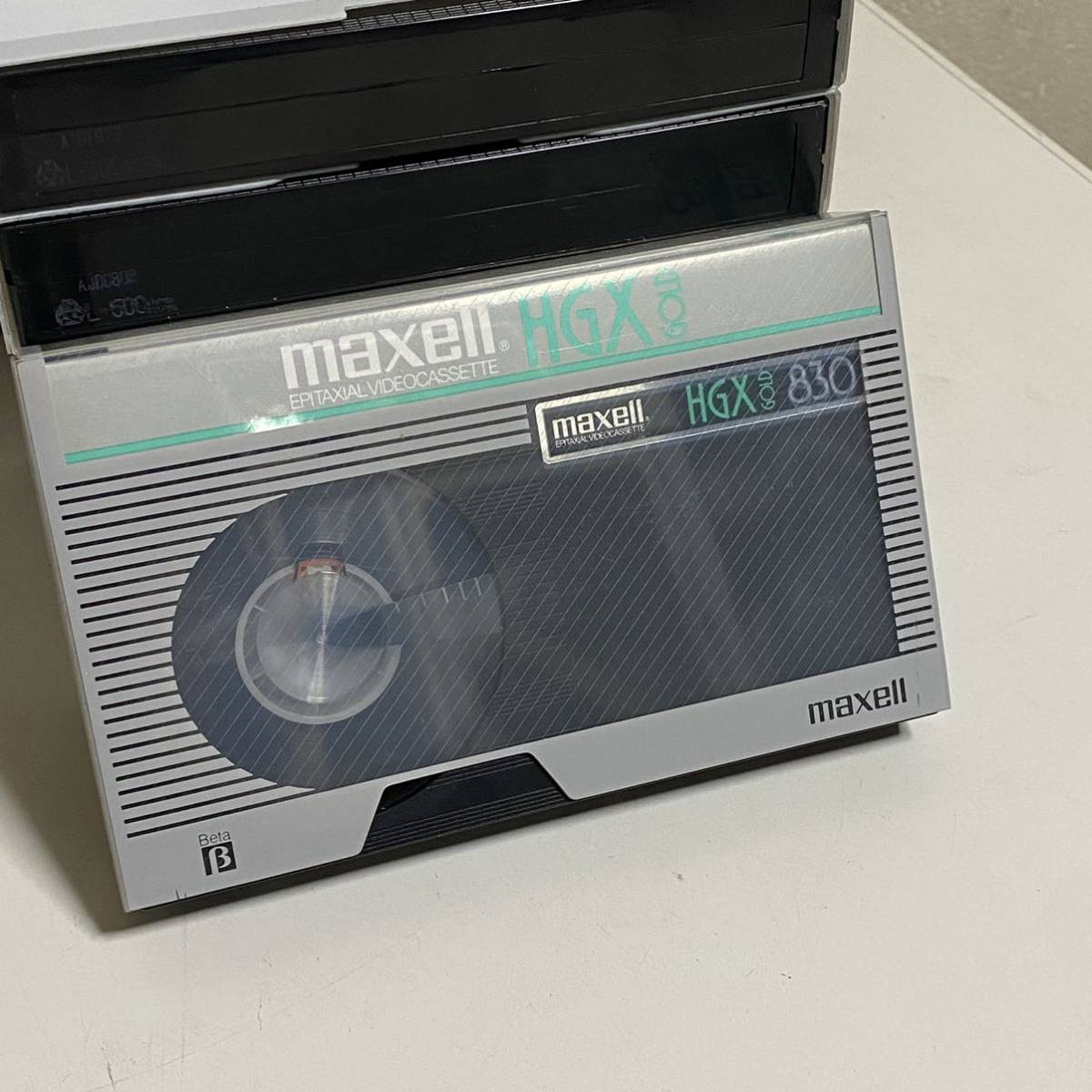 売切り！使用済み30本セット ベータ カセットテープ maxell HGX L-830HG SONY Master HG L-750 TDK SUPER STRONG HS 長期保管品 中古品 _画像2