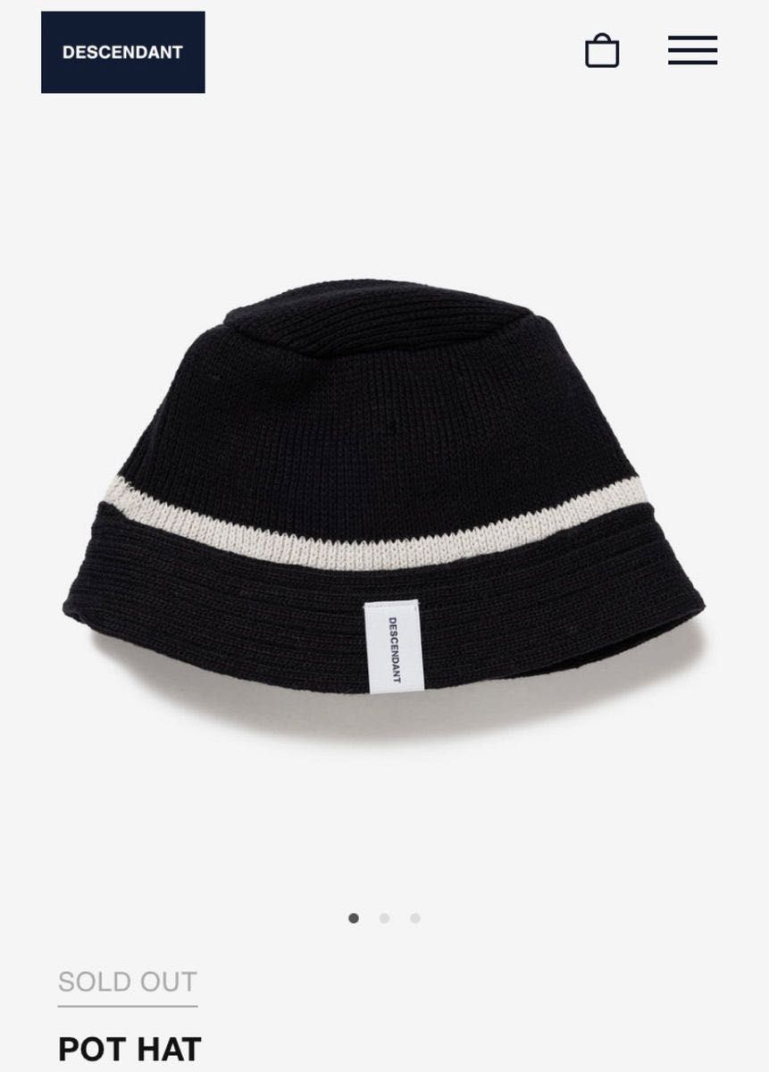 23AW DESCENDANT POT HAT ディセンダント バケットハット wtaps 23AW DESCENDANT POT HAT ディセンダント バケットハット wtaps