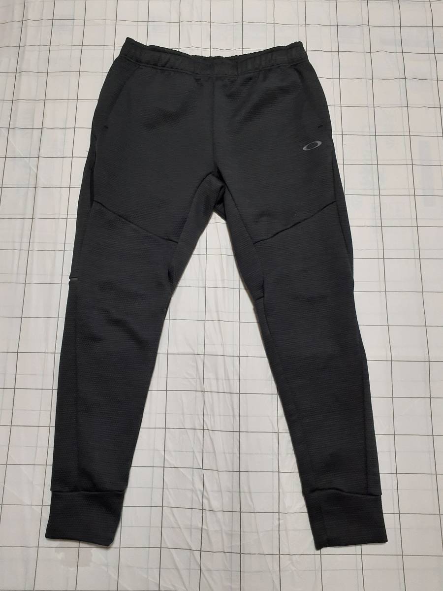 OAKLEY オークリー Enhance Grid Fleece Pant 10.7 ジャージ ロングパンツ size XL ブラック 美品 FOA401420_画像1