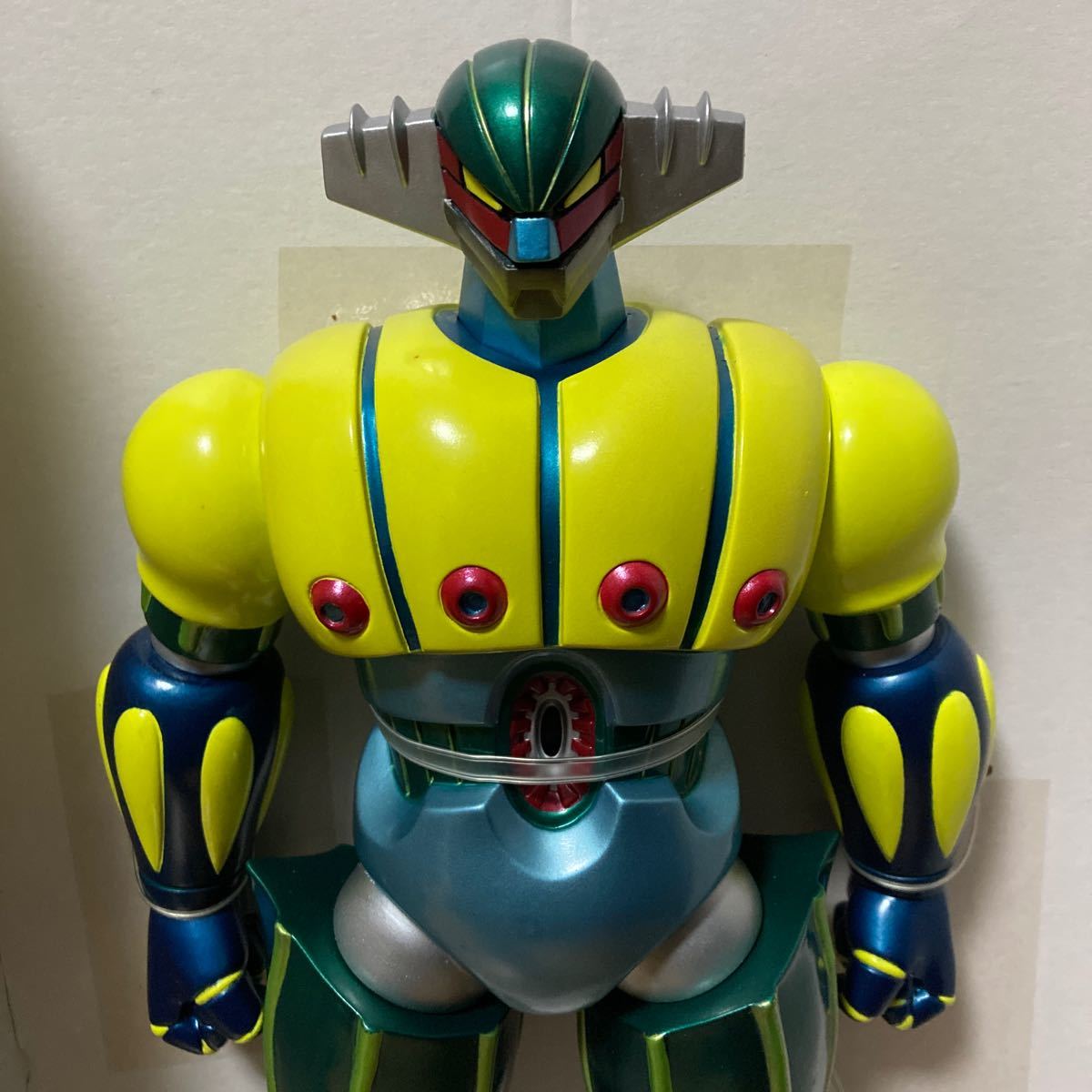 qqoo マーミット スーパーロボット烈伝 スーパーロボット列伝 鋼鉄ジーグ ビッグサイズソフビフィギュア 高さ約38cm_画像5