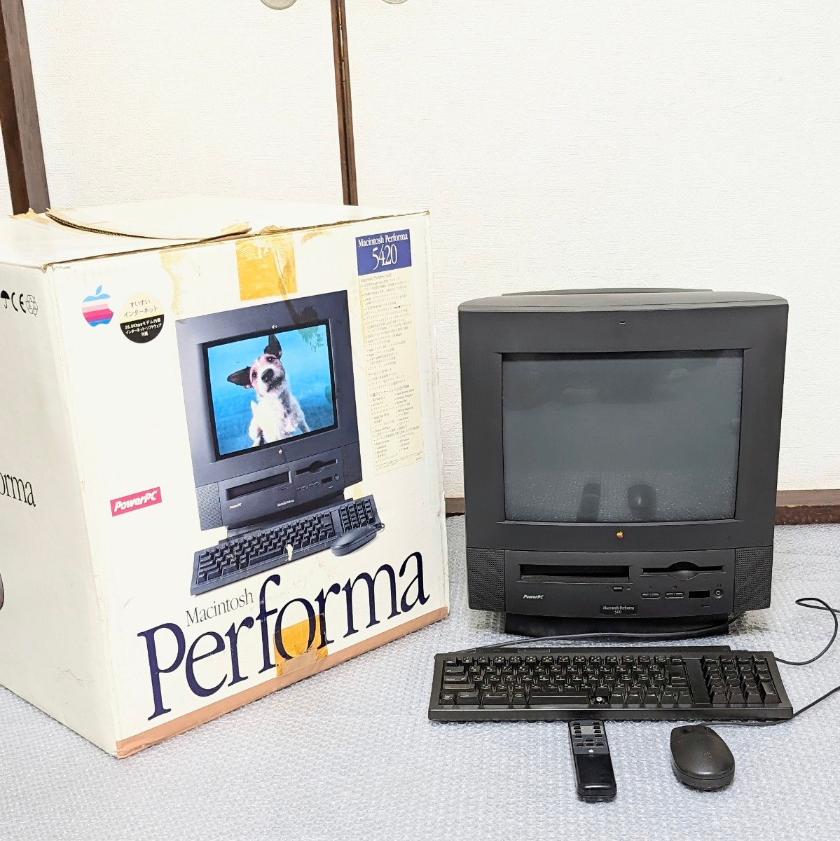 Yahoo!オークション - 当時物 Apple Macintosh Performa 