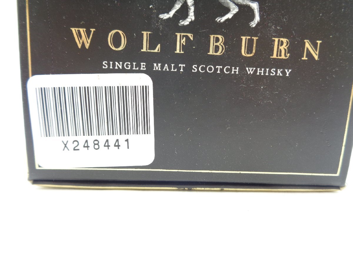 WOLFBURN ウルフバーン 三峯神社 限定ボトル バーボンエイジド シングル モルト スコッチ ウイスキー 箱入 700ml 46% X248441_画像2